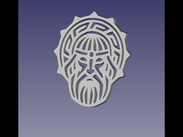 FreeCad DXF в твёрдое тело